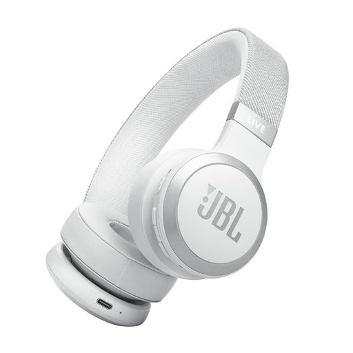 JBL Live 670NC | Around-Ear Headphones - Wireless - Bluetooth - White-Bax Audio Video