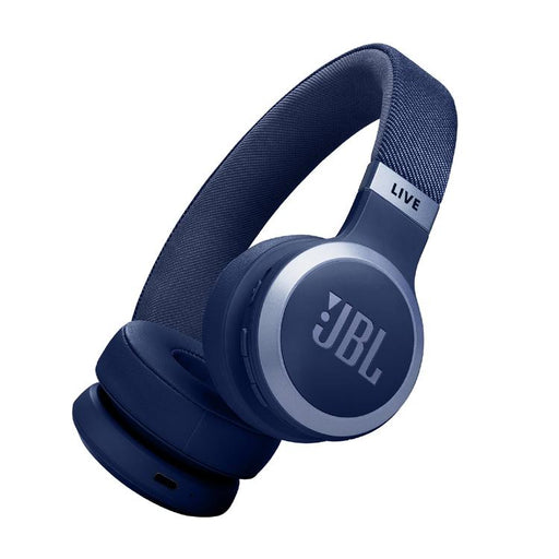 JBL Live 670NC | Around-Ear Headphones - Wireless - Bluetooth - Blue-Bax Audio Video