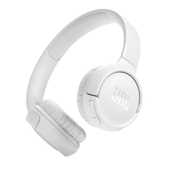 JBL Tune 520BT | Over-Ear Headphones - Wireless - Bluetooth - White-Bax Audio Video