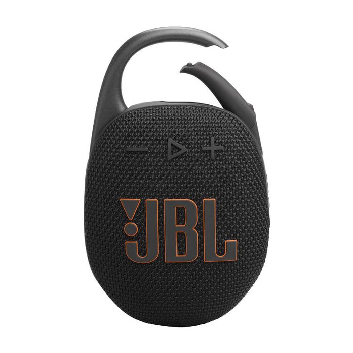 JBL Clip 5 | Portable Carabiner Speaker - Bluetooth - IP67 - Black-Bax Audio Video