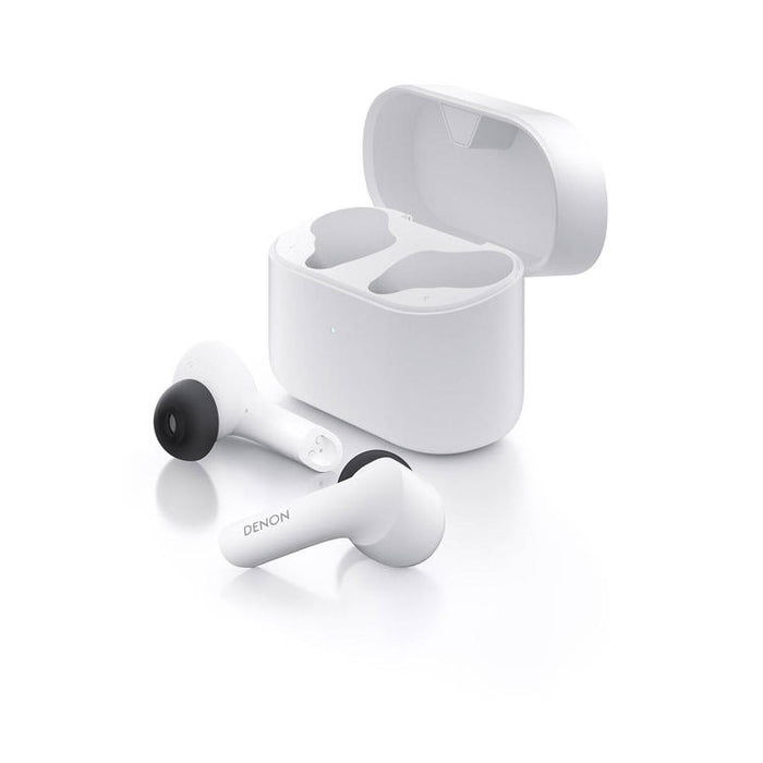 Denon AHC630W | Wireless headphones - In-ear - IPX4 - White-Bax Audio Video
