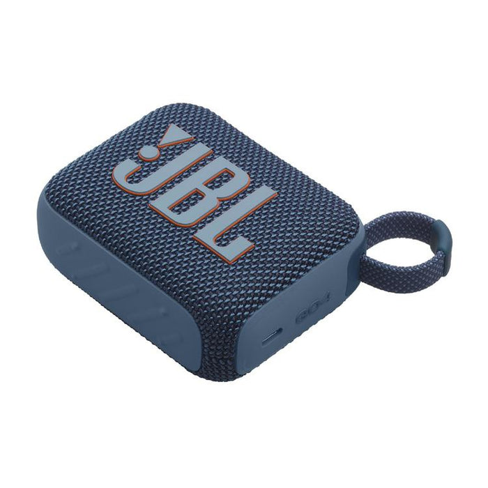 JBL GO 4 | Mini portable speaker - Bluetooth - IP67 - Blue-Bax Audio Video