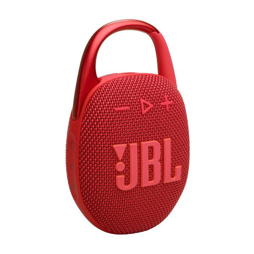 JBL Clip 5 | Portable Carabiner Speaker - Bluetooth - IP67 - Red-Bax Audio Video