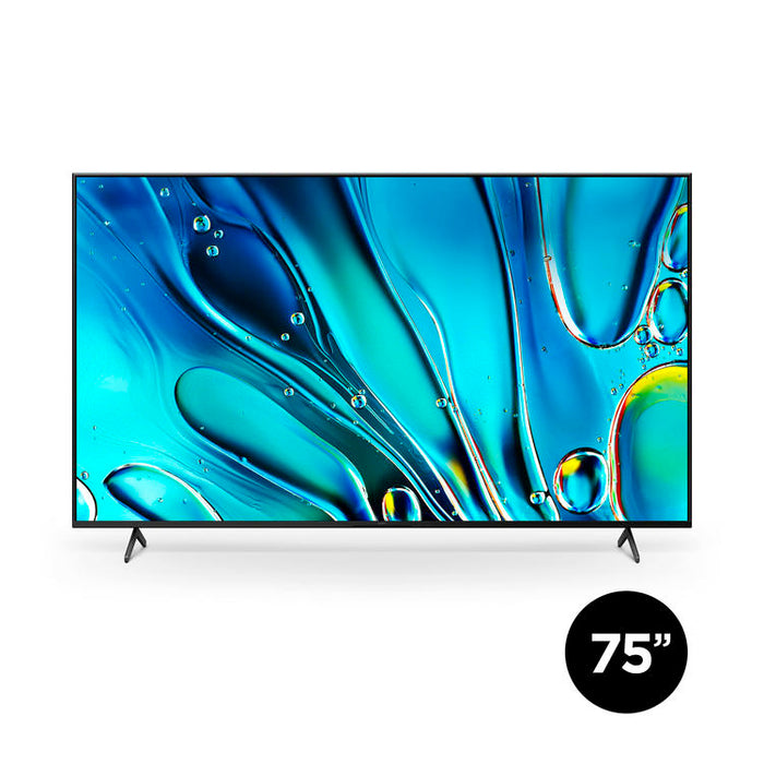 Sony BRAVIA3 K-75S30 | 75" Smart TV - LCD - LED - S30 Series - 4K Ultra HD - HDR - Google TV-Bax Audio Video