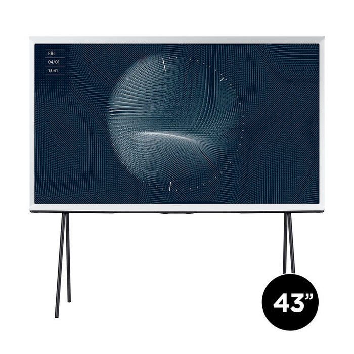 Samsung QN43LS01DAFXZC | The Serif 43" - QLED - 4k Ultra HD - 60 Hz - LS01D Series - White-| Bax Audio Video