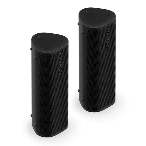 Sonos | Ensemble Aventure - 2 Roam 2 Portable Speakers - Bluetooth - Waterproof - Black-Bax Audio Video