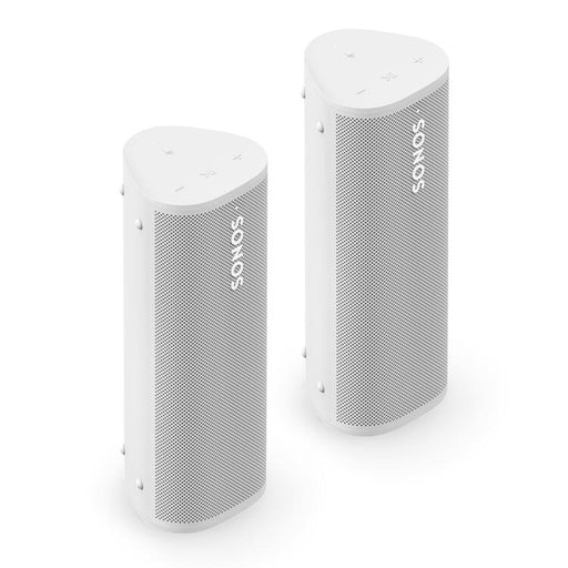 Sonos | Ensemble Aventure - 2 Roam 2 Portable Speakers - Bluetooth - Waterproof - White-Bax Audio Video