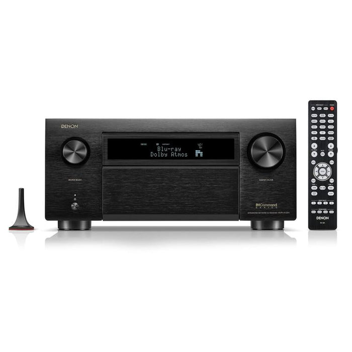 Denon AVR-A10H | 13.4 channel power amplifier - Home theater - Bluetooth - Wi-Fi - 8K - HEOS - Black-Bax Audio Video