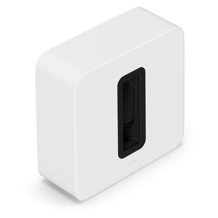 Sonos Sub Gen 4 | Subwoofer - Wireless - Wi-Fi - White-SONXPLUS Rockland