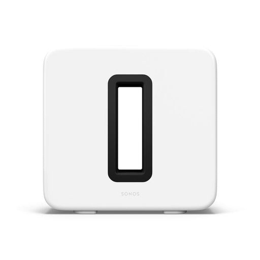 Sonos Sub Gen 4 | Subwoofer - Wireless - Wi-Fi - White-SONXPLUS Rockland