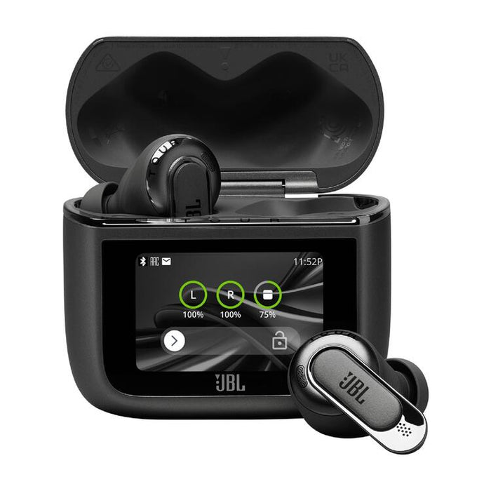 JBL TOUR PRO 3 | In-Ear Headphones - Bluetooth - 6 microphones - Smart case - Black-Bax Audio Video