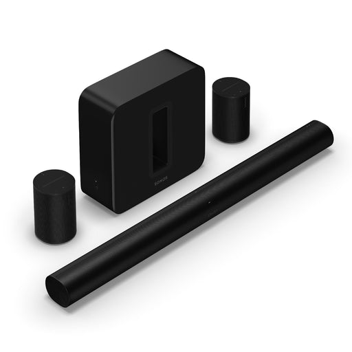 Sonos | Premium Immersive Set with Arc - Sub - Era 100 - Black-Bax Audio Video