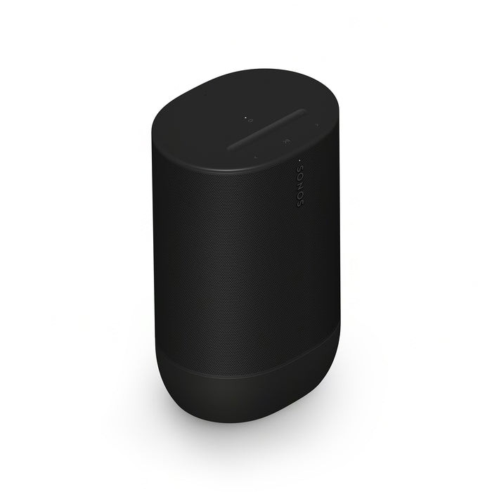 Sonos Move 2 | Wireless Speaker - Stereo - Voice Command - Up to 24 hours of battery life - Black-Bax Audio Video