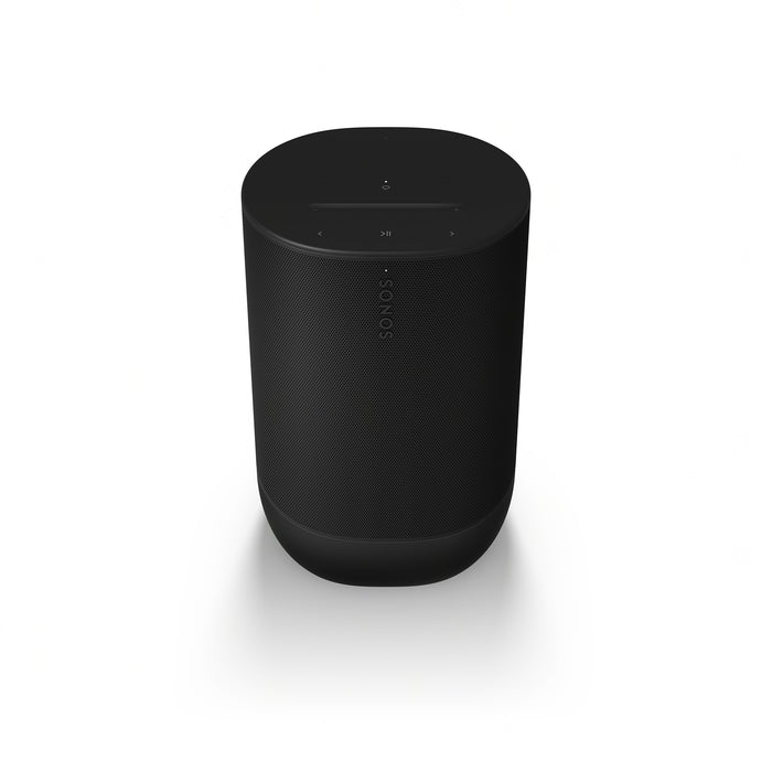 Sonos Move 2 | Wireless Speaker - Stereo - Voice Command - Up to 24 hours of battery life - Black-Bax Audio Video