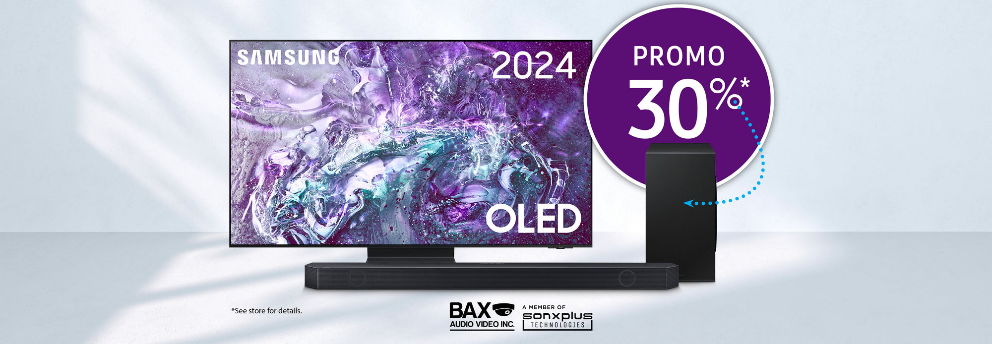 Promo 30% Samsung | BAX Audio Video