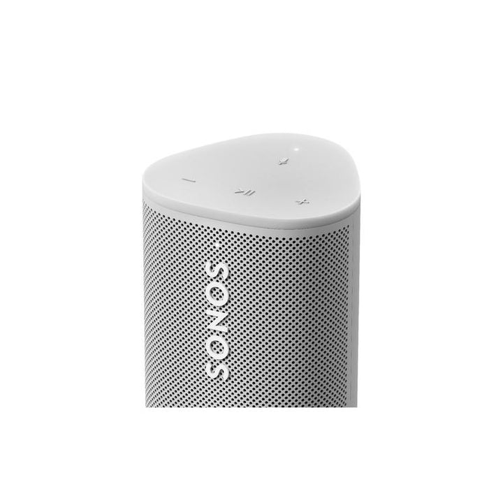 Sonos Roam | Portable speaker - Bluetooth - Wi-Fi - Waterproof - Stereo pairing - White-Bax Audio Video