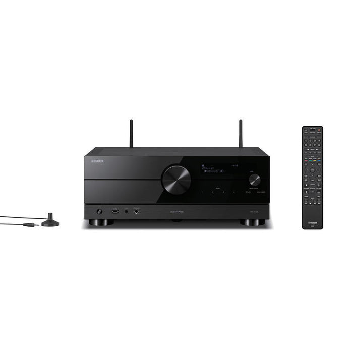 Yamaha RX-A2A | 7.2 channel AV Receiver - Aventage Series - HDMI 8K - MusicCast - 100W X 7 with Zone 2 - Black-SONXPLUS Rockland