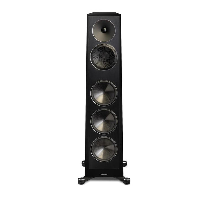 Paradigm Founder 100F | Towers speakers - 93 db - 42 Hz - 20 kHz - 8 ohms - Gloss Black - Pair-Bax Audio Video