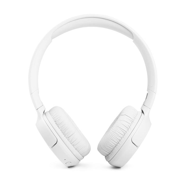 JBL Tune 510BT | On-Ear Wireless Headphones - Bluetooth 5.0 - Multipoint Connections - White - Front view | Bax Audio Video