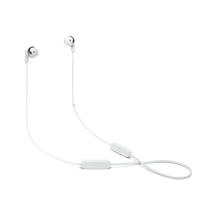 JBL Tune 215BT | In-ear wireless headphones - Bluetooth 5.0 - JBL Pure Bass sound - Multi-source connection - White - Front view | Bax Audio Video