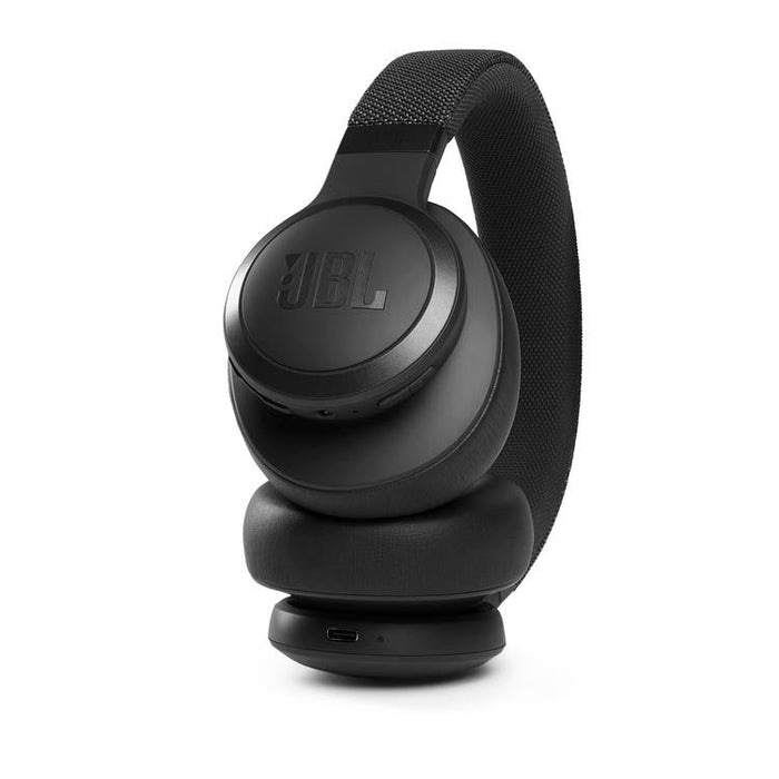 JBL Live 660NC | Over-ear wireless headphones - Bluetooth - Active noise cancellation - Multipoint connection - Black-SONXPLUS Rockland