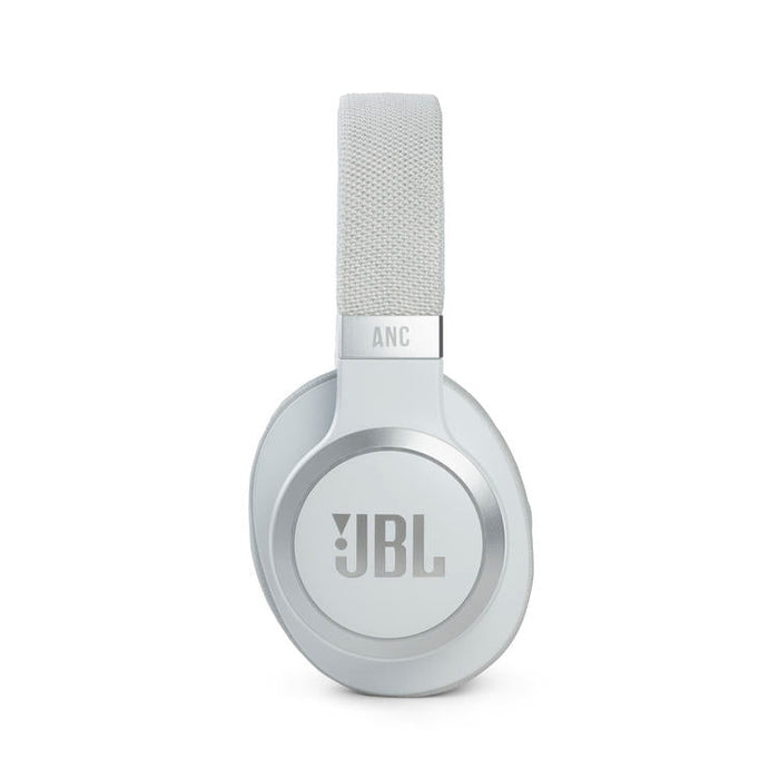 JBL Live 660NC | Over-ear wireless headphones - Bluetooth - Active noise cancellation - Multipoint connection - White-SONXPLUS Rockland
