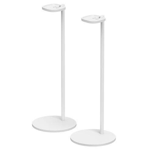 Sonos SS1FSWW1 | Floor Stand for Sonos One and One SL Speakers - White - Pair - Right front view | Bax Audio Video