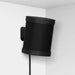 Sonos S1WMPWW1BLK | Wall bracket for One and One SL speakers - Black - Pair - Lifestyle view | Bax Audio Video