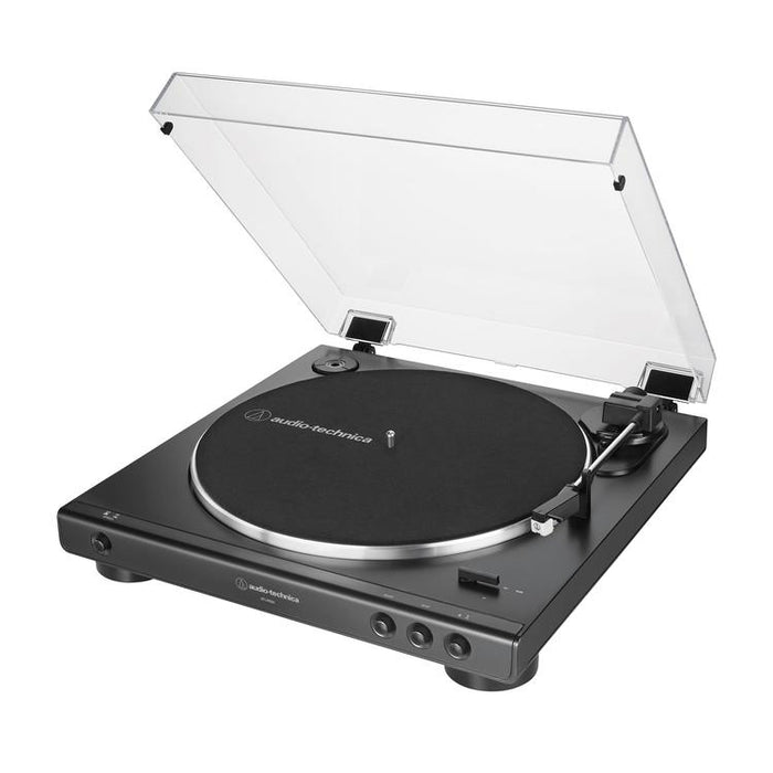 Audio Technica AT-LP60XBK | Stereo Turntable - Belt Drive - Fully Automatic - Black-Bax Audio Video