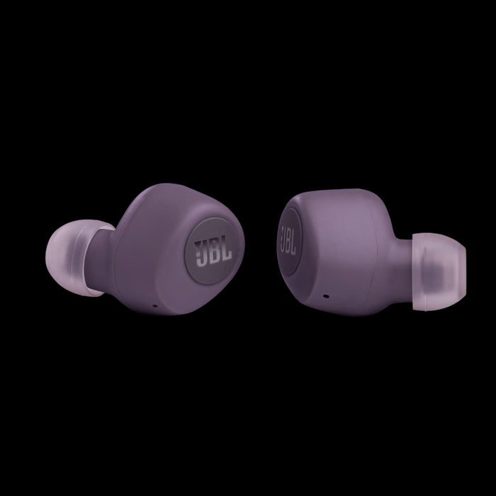 JBL Vibe 100TWS | Truely Wireless In-Ear Headphones - Bluetooth - Sound Isolation - Microphone - Purple-Bax Audio Video