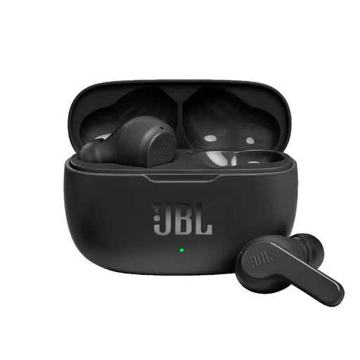 JBL Vibe 200TWS | Truly Wireless In-Ear Headphones - Bluetooth - JBL Deep Bass Sound - Microphone - Black-Bax Audio Video