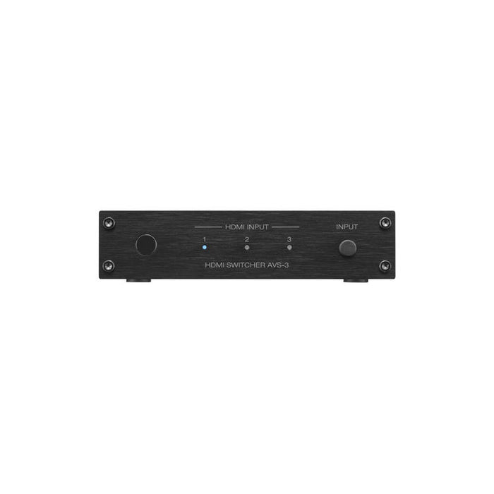 Denon AVS3BK | HDMI Switch - 8K - 3 Inputs/1 Output - Black-Bax Audio Video