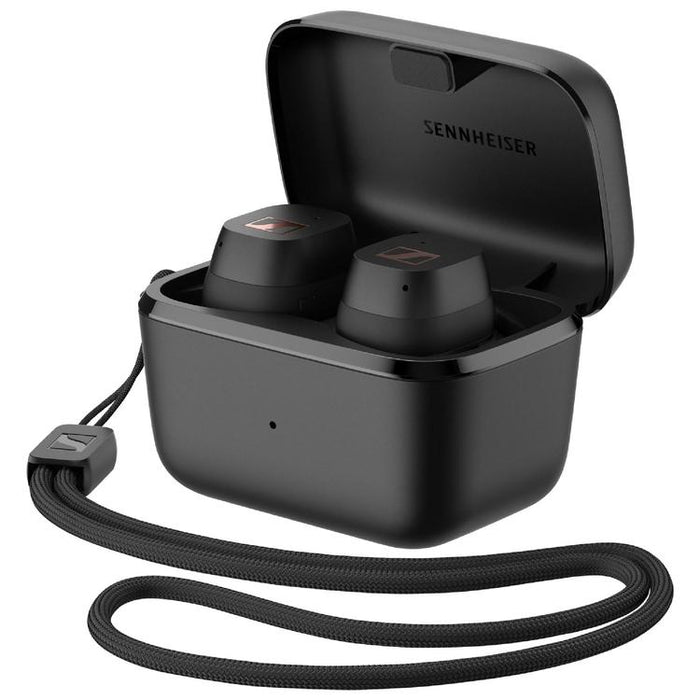 Sennheiser SPORT True Wireless | In-Ear Headphones - Wireless - Bluetooth - IP54 - Ear adapters included - Black-Bax Audio Video