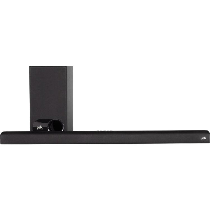 Polk Signa S2 | Universal Sound Bar - With Wireless Subwoofer - Bluetooth - Home Theater Experience - Voice Adjust - HDMI - Black-Bax Audio Video