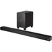 Polk Signa S4 | Dolby Atmos Certified 3.1.2 Sound Bar - With Wireless Subwoofer - Bluetooth - Home Theater Experience - Voice Adjust - Black-Bax Audio Video