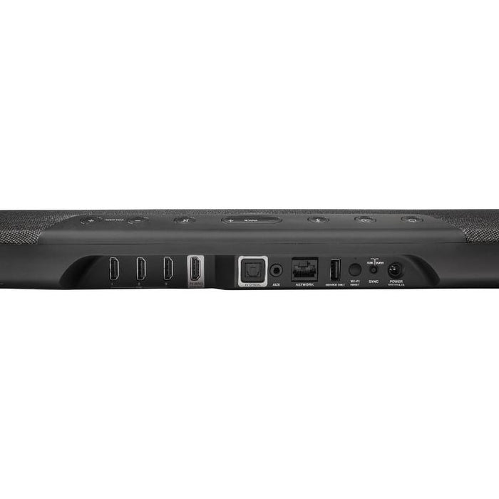 Polk MagniFi MAX SR | 5.1 Home Theater System - Max Sound Bar - 1 Wireless Subwoofer - 2 Wireless Surround Speakers - Black-Bax Audio Video