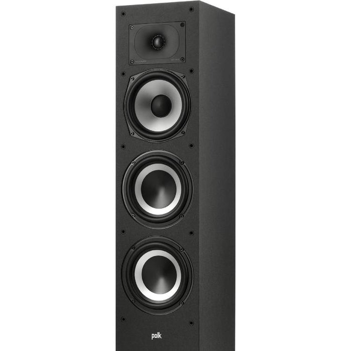 Polk Monitor XT60 | Floorstanding Speakers - Tower - Hi-Res Audio Certified - Black - Pair-Bax Audio Video