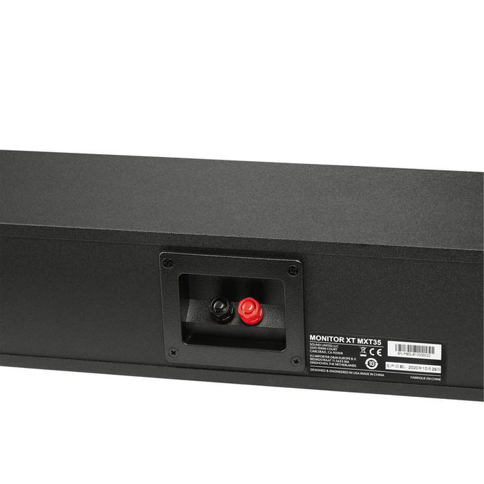 Polk Monitor XT35 | Slim Center Speaker - High Resolution - Black-Bax Audio Video