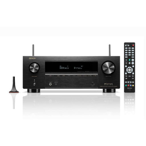 Denon AVR-X2800H | AV Receiver - 7.2 Channel Amplifier - Home Theatre - 8K - HEOS - Black-Bax Audio Video
