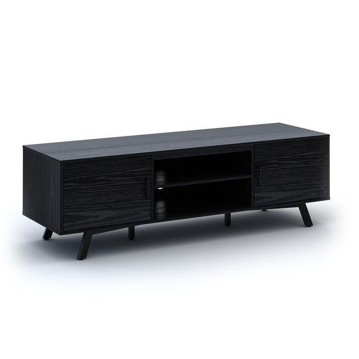 Sonora S40V65N | TV stand - 2 cabinets - 65" wide - Black-Bax Audio Video
