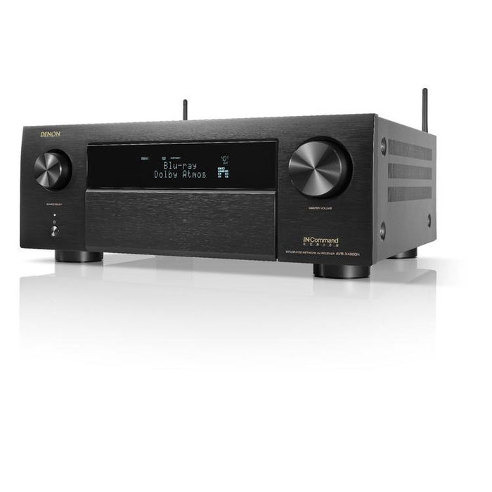 Denon AVR-X4800H | 9.4 Channel AV Receiver - 8K - Auro 3D - Home Theater - HEOS - Black-Bax Audio Video