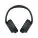 Sony WH-CH720N | Over-ear headphones - Wireless - Bluetooth - Noise reduction - Up to 35 hours battery life - Microphone - Black-SONXPLUS Rockland