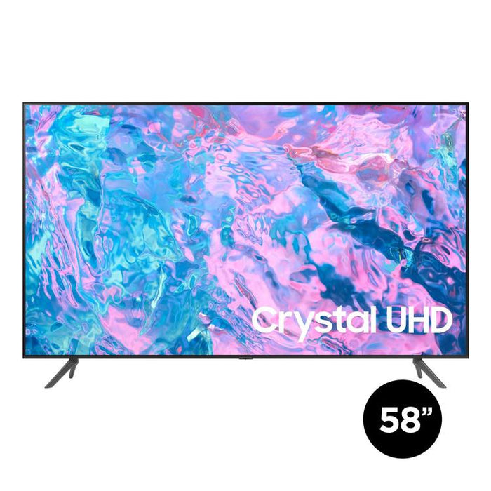 Samsung UN58CU7000FXZC | 58" LED Smart TV - CU7000 Series - 4K Ultra HD - HDR-Bax Audio Video