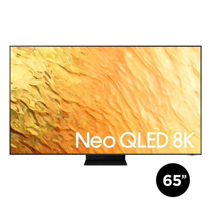 Samsung QN65QN800CFXZC | 65" Smart TV - QN800C Series - Neo QLED - 8K - Neo Quantum HDR 8K+ - Quantum Matrix Pro with Mini LED-Bax Audio Video