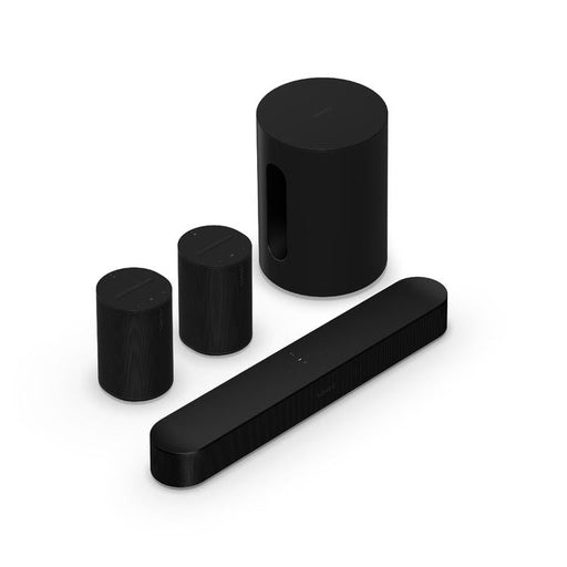 Sonos | Immersive Set with Beam - Sub Mini - Era 100 - Black-SONXPLUS Rockland