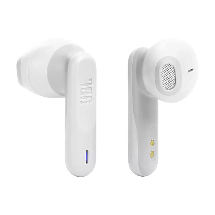 JBL Vibe Flex | In-Ear Headphones - Wireless - Bluetooth - Stick-open design - Smart Ambient Technology - White-SONXPLUS Rockland