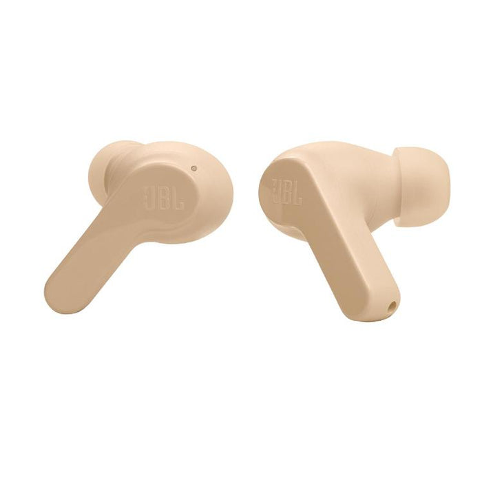 JBL Vibe Beam | In-Ear Headphones - Wireless - Bluetooth - Smart Ambient Technology - Beige-SONXPLUS Rockland