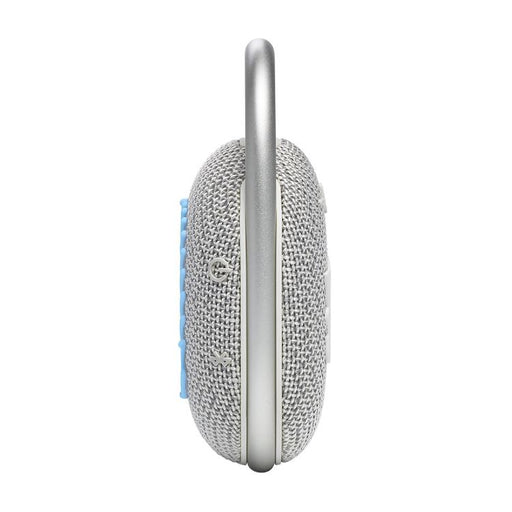 JBL Clip 4 Eco | Speaker - Ultra-portable - Waterproof - Bluetooth - Integrated carabiner - White-SONXPLUS Rockland