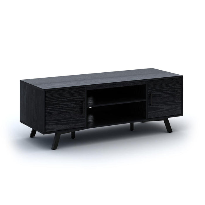 Sonora S40V55N | Television stand - 2 cabinets - 55" wide - Black-Bax Audio Video