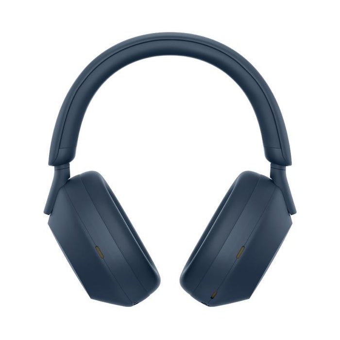 Sony WH-1000XM5/L | Wireless circum-aural headset - Noise reduction - 8 Microphones - Blue-Bax Audio Video